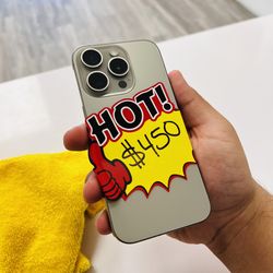 iPhone 15 Pro 128gb AT&T or Cricket