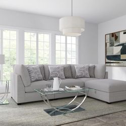 Sofa With Hidden Storage Ottoman