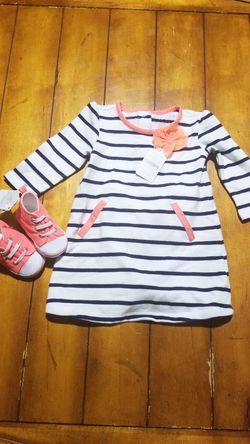 New baby girls gymboree outfit dress shoes fall winter nwt gift size 3 pink crib shoes 6-12 months 6m 9m dress