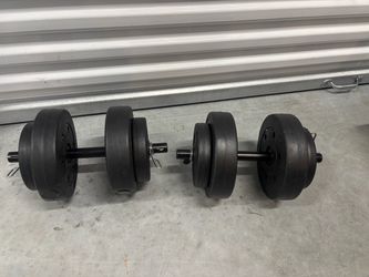 2-20# Adjustable Dumbbells. Exercise Equipment
