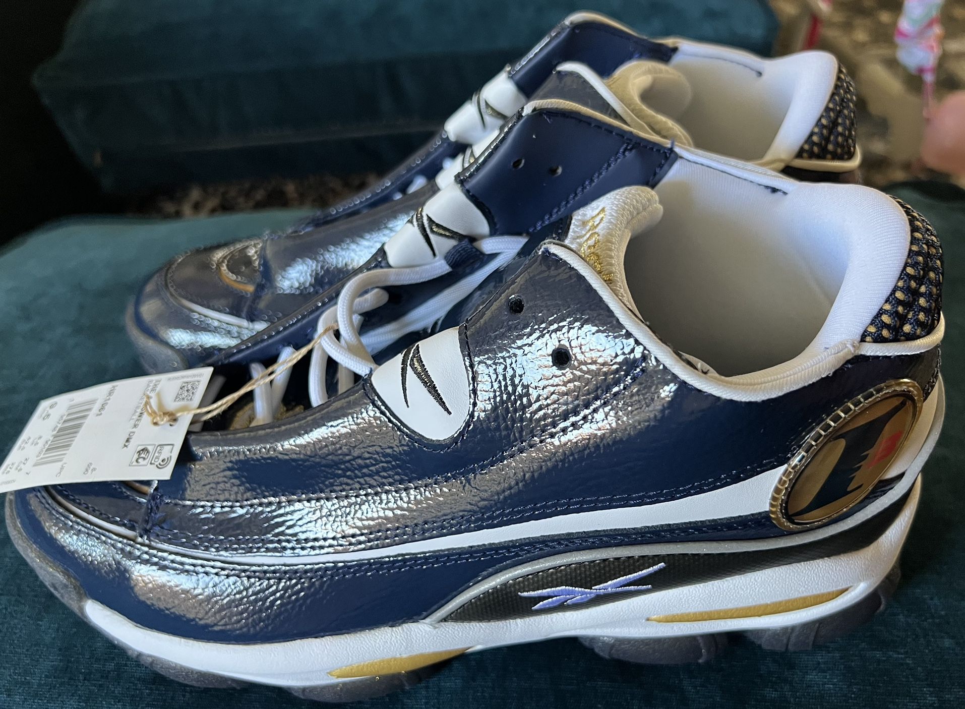 REEBOK ALLEN IVERSON “THE ANSWER” DMX GEORGETOWN SIZE