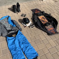 Complete Snow Board Set -Men’s Medium , $1,200 OBO