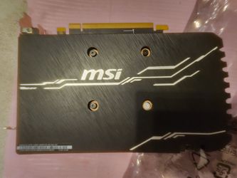 MSI GeForce GTX 1660 VENTUS XS 6G OC - 6GB GPU