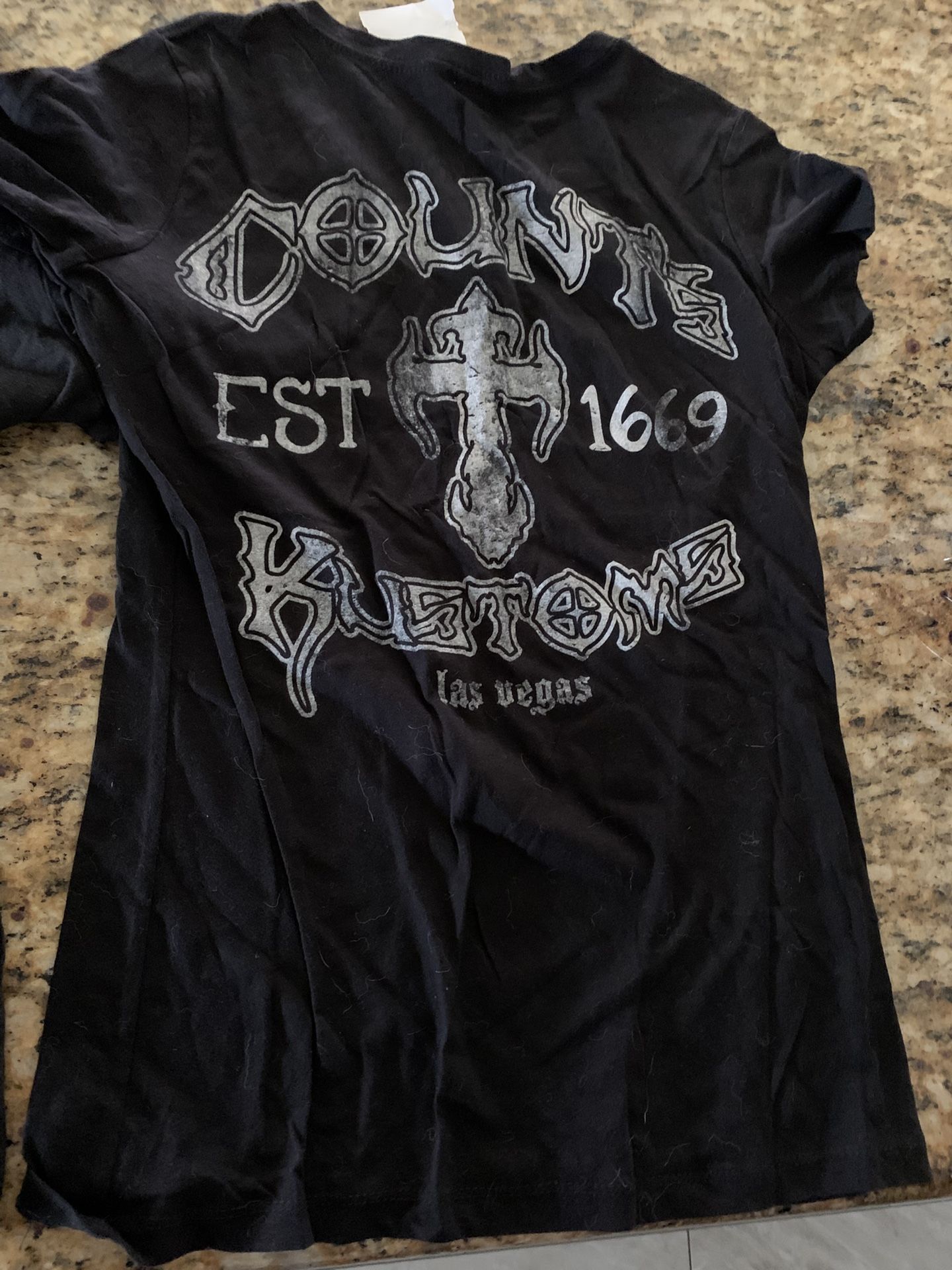 Ladies Kustoms Counts Las Vegas Tshirt And Ricks Restoration Tshirt