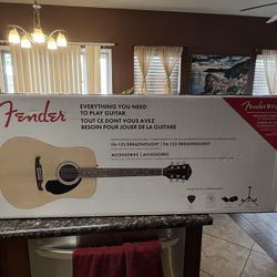 Beand New Fender Acoustic Guitar 