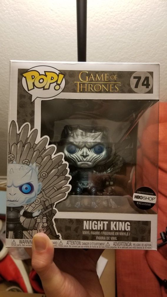Funko Pop GOT HBO exclusive Metallic Night King