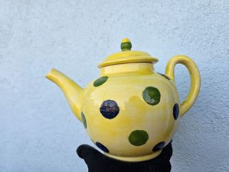 Polka Dot Teapot