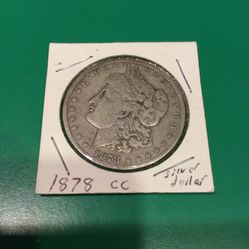 CARSON CITY MORGAN SILVER DOLLAR.