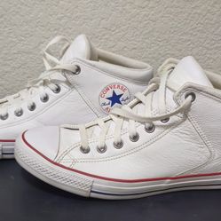 CONVERSE  (Leather)  MENS   SIZE 11    $35