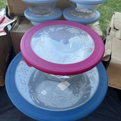 Princess House Serving Bowls 