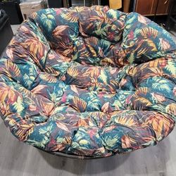 Papasan Chair With Medal Base
