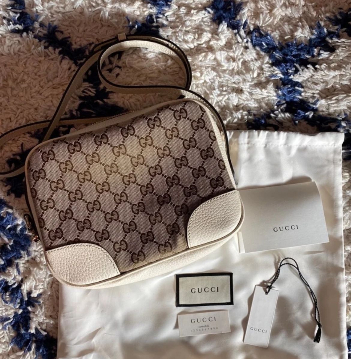Gucci Bree GG Logo Crossbody Bag