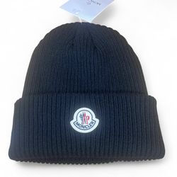 Moncler Black Beanie