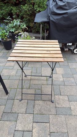 Folding  bistro table