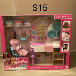 Barbie Face Mask Spa Day 