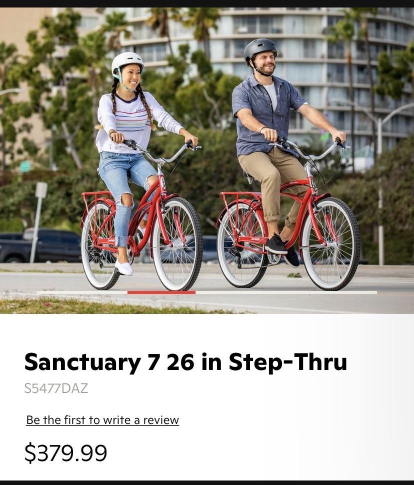 26” Men SCHWINN CRUISER BICYCLES SANCTUARY