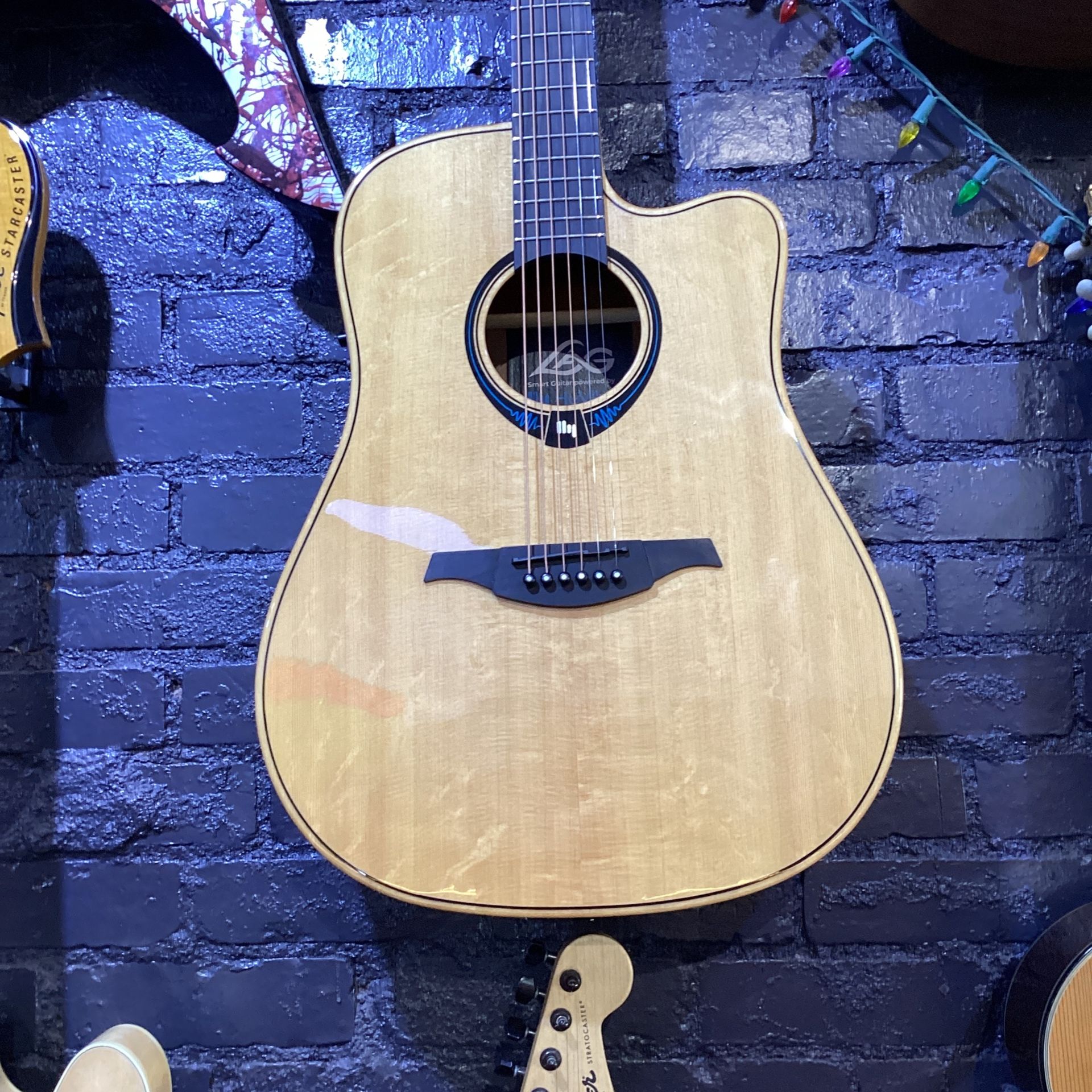 Lag HyVibe Acoustic Guitar