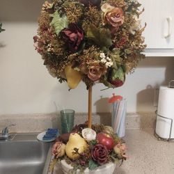 Artificial Fruit Flowers Arrangement Tree