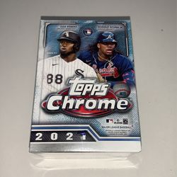 Topps Chrome 2021 Blaster Box