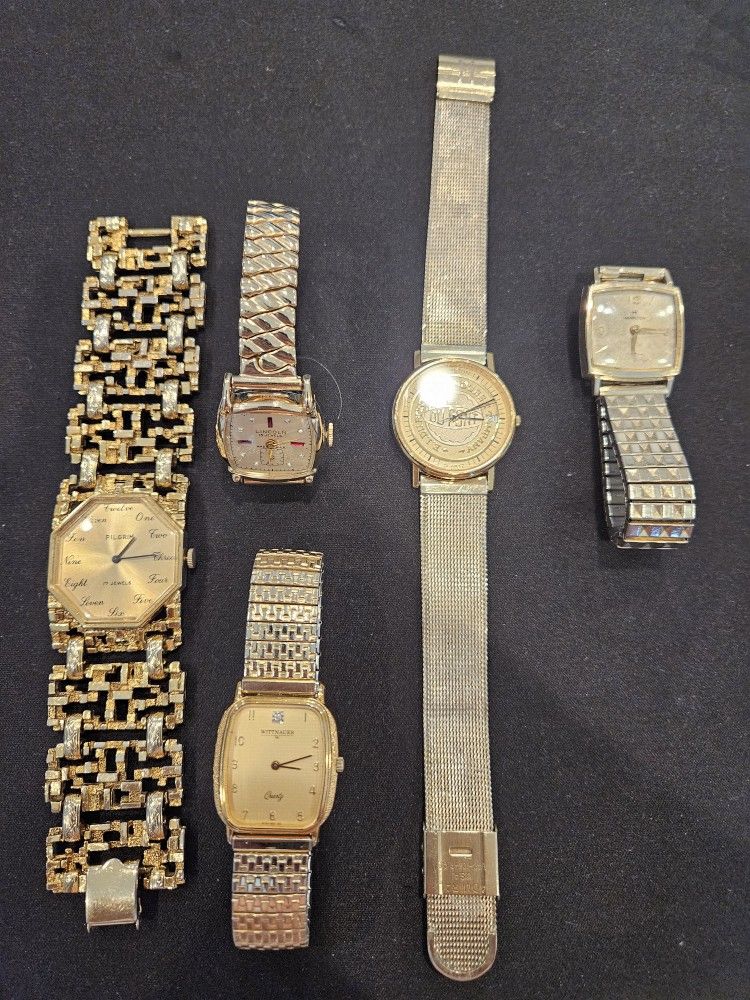 WATCHES VINTAGE UNISEX GOLD PLATED/FILLED