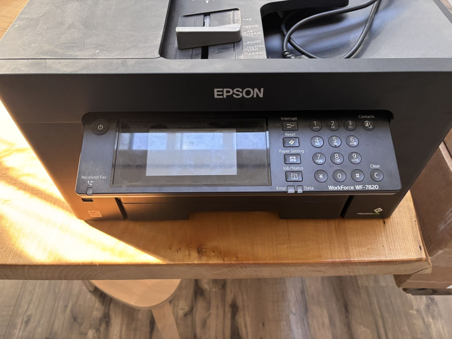 Free Printer Epson Workforce 7820
