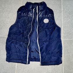 3T Oshkosh Navy Blue Puffer Vest