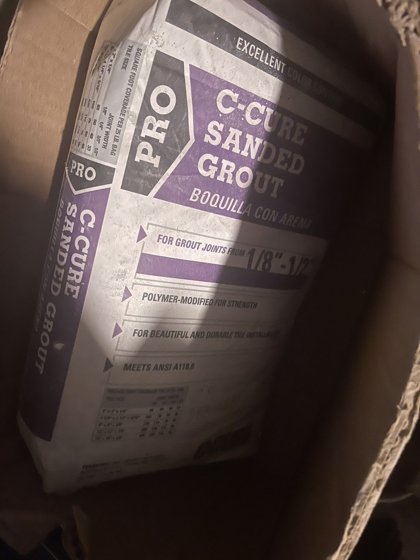 Sanded Grout