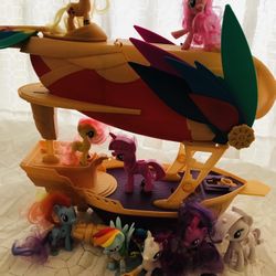 My Little Pony Pirate Air Buckler Ship Lot!!!!