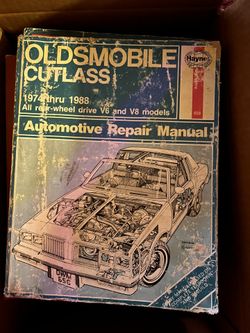 Repair Book Oldsmobile Cutlass