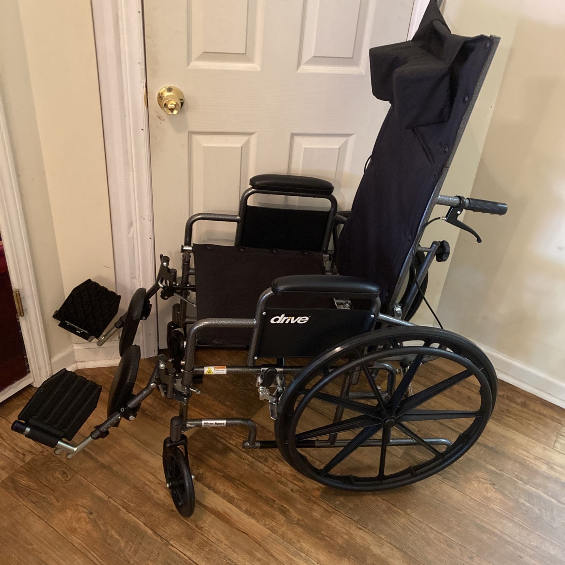 Drive Silver Sport Series Fully Reclining Wheelchair