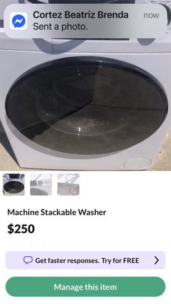 Stackable Washer 