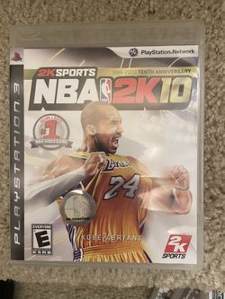 NBA 2K10 Kobe Bryant Tenth Anniversary PlayStation 3 PS3