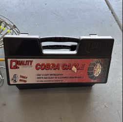 Quality Cobra Cable Snow/Ice Chains