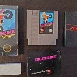 Nintendo Nes Excitebike Video Game