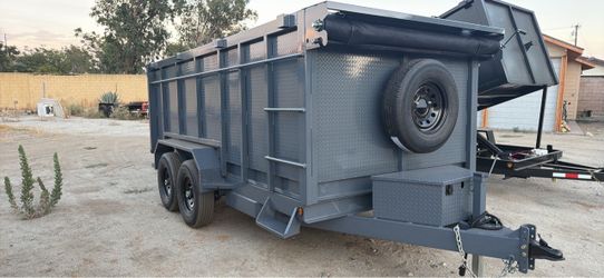 Heavy duty 8 lug trailer 14 ft 2027
