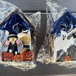 Halloween Bird Houses New