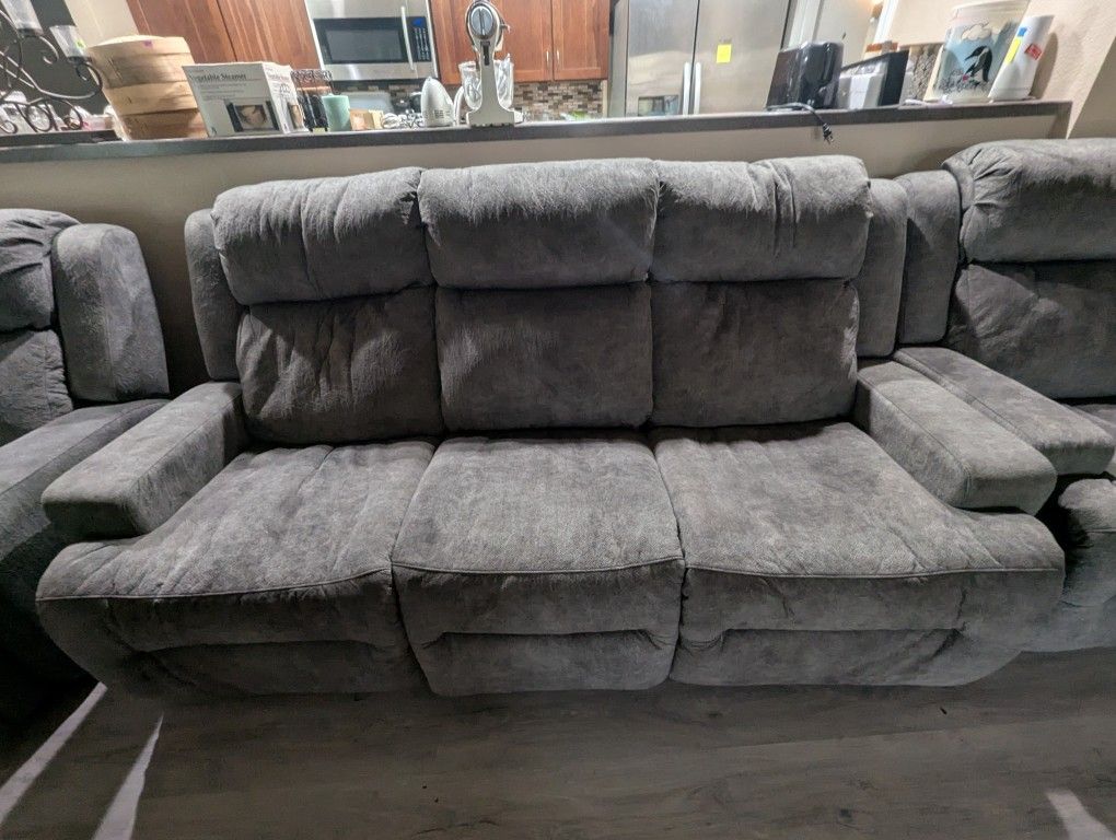 Reclining Couch & Loveseat