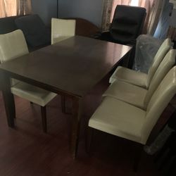 Table With 6 Chairs