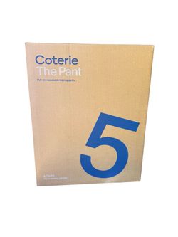 Coterie “The Pant” Training Pants, Size 5 — Sealed Box (4 Packs / 112 Total)