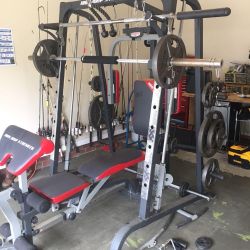 Smith Machine Home Gym Equipment $1900