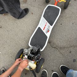 Gas Powered Skateboard