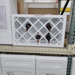 Kitchen Cabinet Wine Rack 30"