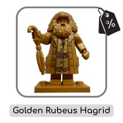 🏆 Golden Rubeus Hagrid - LEGO 20th Anniversary Minifigure