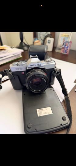 Minolta X-7 35mm Film Camera w/ MD 50mm f/1.7 Lens – Excellent Condition