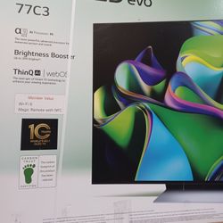 Big Savings.  77" Screen Oled C3 By LG ThinQ Evo.  We Offer Delivery 