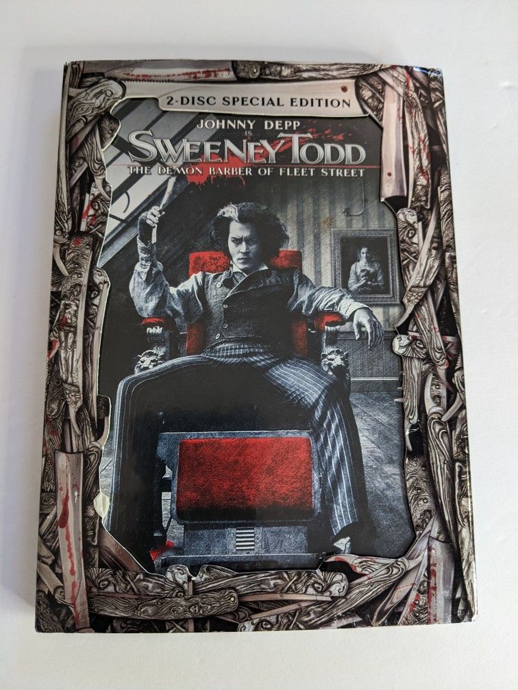 Sweeney Todd: The Demon Barber of Fleet Street 2 Disc Special Edition DVDs
