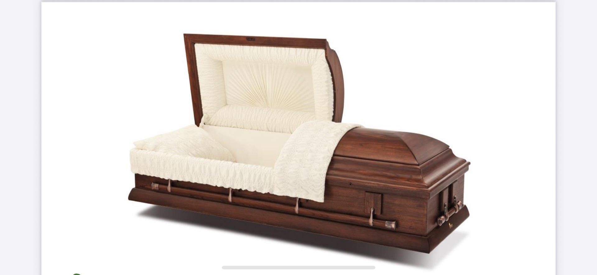 Hardwood Oak Casket