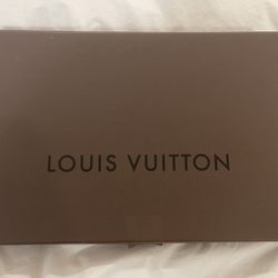 Authentic LOUIS VUITTON Scarf/Wrap Box, 14.5-in x 10-in x 1.75-in