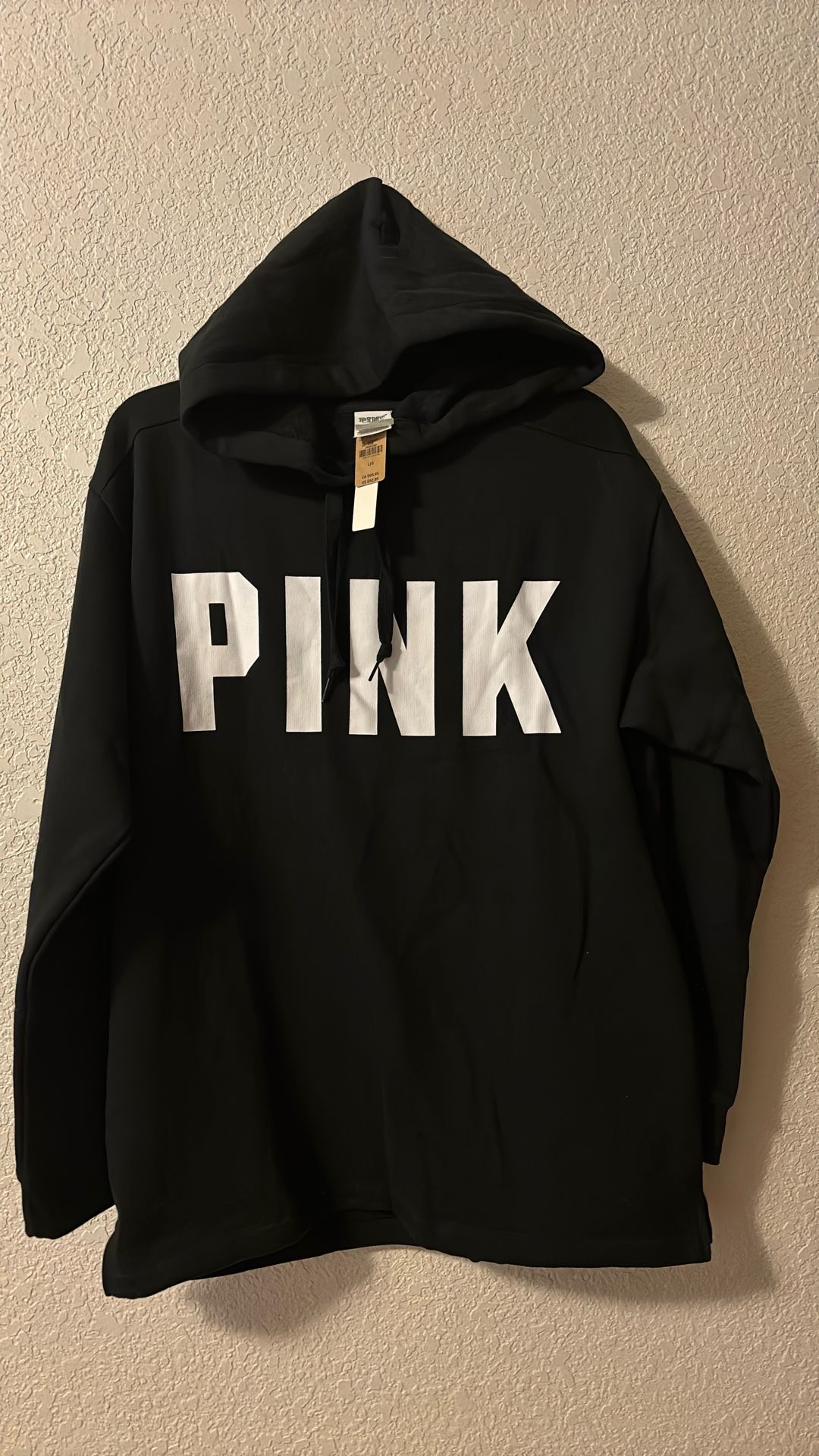 Pink. Pull Over. Size Large 