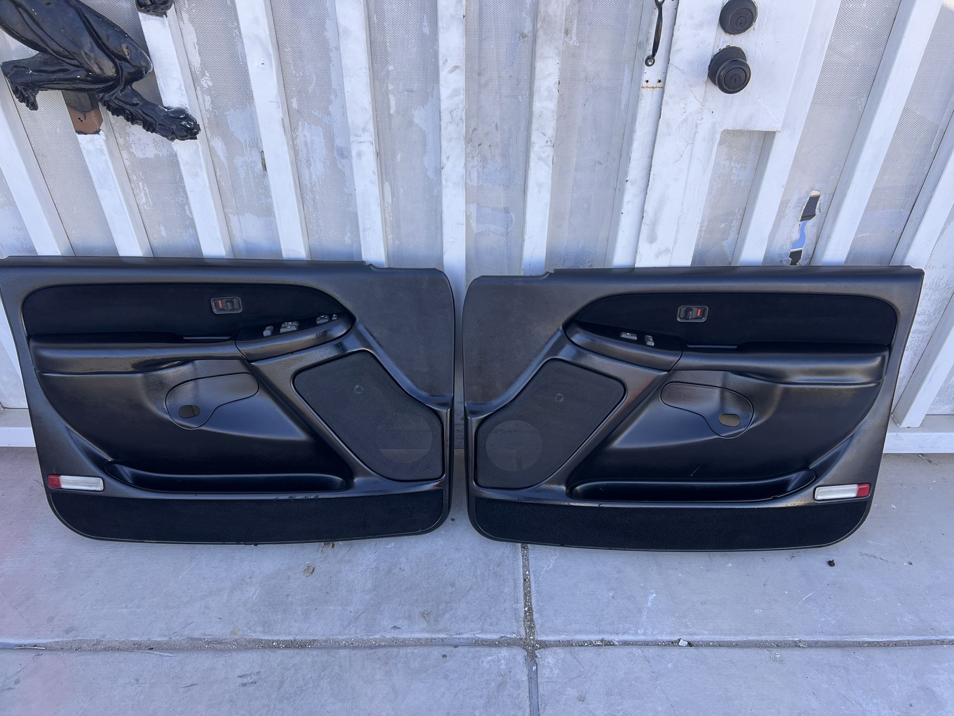 black NBS door panels 99-02